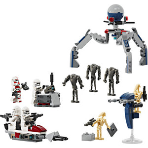 Lego star wars clone trooper™ battle droid™ battle pack - 75372