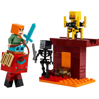 Load image into Gallery viewer, Lego 21266 minecraft de lavastrijd in de nether | 2 stuks
