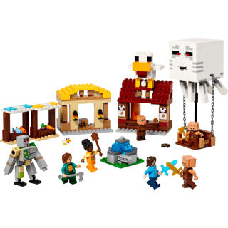 Lego minecraft de ghast-ballon aanval op het dorp - 21273