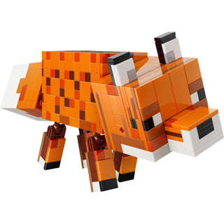 Lego minecraft de vos kinderkamer decoratie en dieren speelgoed voor kinderen - 21588