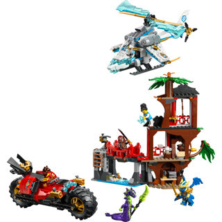 Afbeelding laden in galerijviewer, Lego ninjago 71857 ninjavoertuigen bij de boomhut
