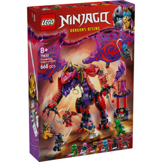 Lego 71832 ninjago bliksemtand draak van chaos