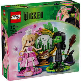 Lego 75682 wicked elphaba en glinda figuren