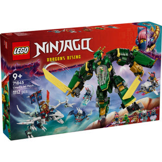 Laden Sie das Bild in Galerie -Viewer, Lego ninjago 71845 lloyds vliegtuigmecha
