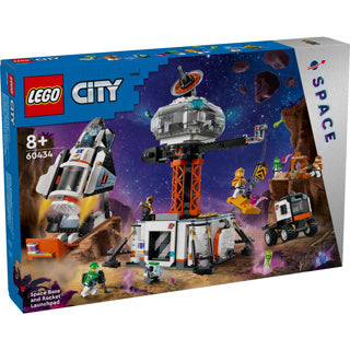 Load image into Gallery viewer, Lego LEGO City 60434 Ruimtebasis en Raketlanceringsplatform
