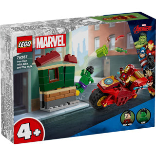 Lego 76287 super heroes iron man met motor en de hulk
