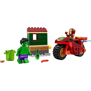 Lego 76287 super heroes iron man met motor en de hulk