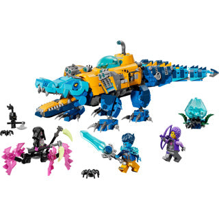 Lego dreamzzz - 71512 - krokodilonderzeeër - speelset met droomfiguren