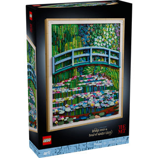 ギャラリービューアに画像をロードする, Lego ® art claude monet – brug over een vijver met waterlelies 31220
