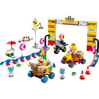 Chargez l'image dans la visionneuse de la galerie, Lego super mario 72036 mario kart baby peach en grand prix set
