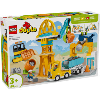 Lego duplo town 10476 - bouwplaats - meisjes en jongens - multicolor