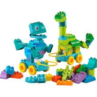Lego ® duplo® stad 3-in-1 dinosaurussen op wielen - 10451