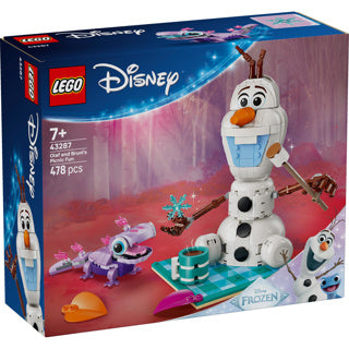 Chargez l'image dans la visionneuse de la galerie, Lego disney princess 43287 olaf en bruni's picknickplezier
