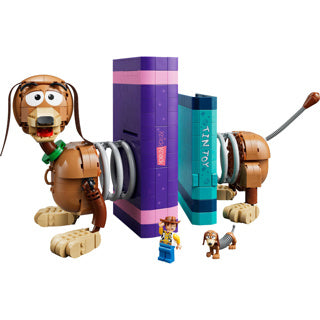 Afbeelding laden in galerijviewer, Lego disney en pixar toy story slinky hond boekensteunen bouwpakket voor volwassenen - 43301
