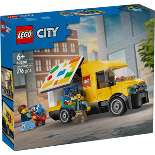 Lego ® city: de bestelwagen - bouw- en speelset voor autofans vanaf 6 jaar - met 2 minifiguren - 60500
