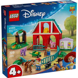 Lego ® disney en pixar toy story 5 blaze's paardenranch 43304
