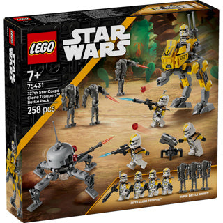 Load image into Gallery viewer, Lego star wars 75431 327th star corps clone troopers battle pack
