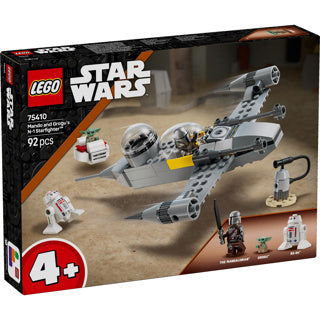 Chargez l'image dans la visionneuse de la galerie, Lego star wars™ mando en grogu’s n-1 starfighter™ - 75410
