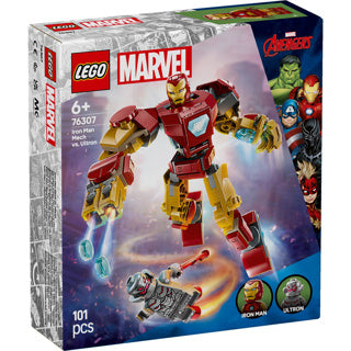 Lego 76307 super heroes marvel iron man mecha vs. ultron | 2 stuks