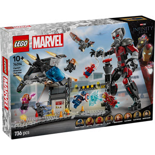Afbeelding laden in galerijviewer, Lego super heroes 76314 captain america civil war actiescene
