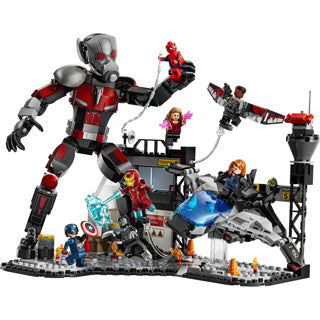 Afbeelding laden in galerijviewer, Lego super heroes 76314 captain america civil war actiescene
