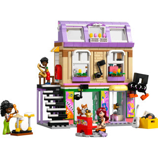 Lego friends muziekwinkel en appartement bouwpakket voor kinderen - 42653