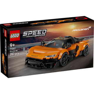 Lego ® speed champions mclaren w1 – de echte supercar met 1 minifiguur - raceauto - 77257