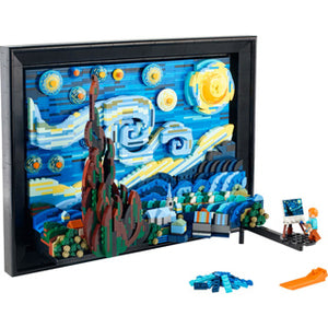 Lego ideas vincent van gogh - de sterrennacht - 21333