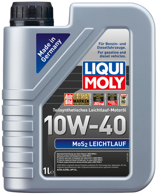 Liqui moly motorolie mos2 leichtlauf mos2-lightrunning oil 1 l 10w-40hd