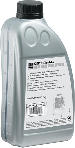 Schneider airsystems smeerolie oesyn spez.oel f. leisel.kompr.