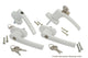 Brüder mannesmann veiligheids-raambeslag 4 stuks (hobby) - 41131