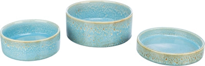 Load image into Gallery viewer, Trixie voerbak drinkbak keramiek blauw
