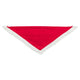 Trixie Kerstbandana velvet look rood assorti
