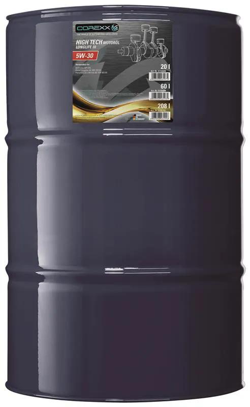 Corexx motoroil 5w-30 60 l high tech ll3