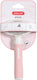 Zolux Anah slickerborstel soft intrekbaar roze wit