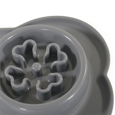 Load image into Gallery viewer, Rosewood Voerbak drinkbak dubbel slow feeder silicone

