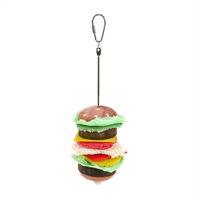 Load image into Gallery viewer, Rosewood Burg-a-bob knaagspeelgoed loofa hout
