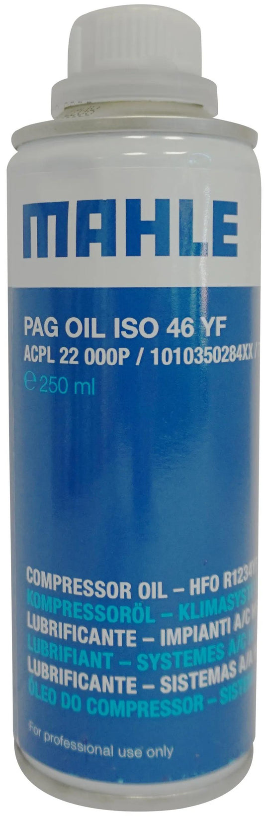Mahle a c compressor oil pag yf 250ml iso 46