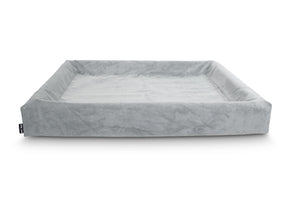 Bia bed rib hoes hondenmand grijs