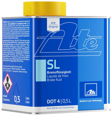 Ate remvloeistof sl brake fluid500 ml sl dot 4