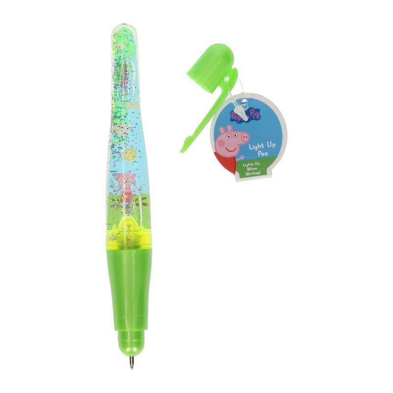 Load image into Gallery viewer, Peppa Pig Glitter Pen met Licht
