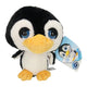 Knuffel big head pluche pinguin, 22cm