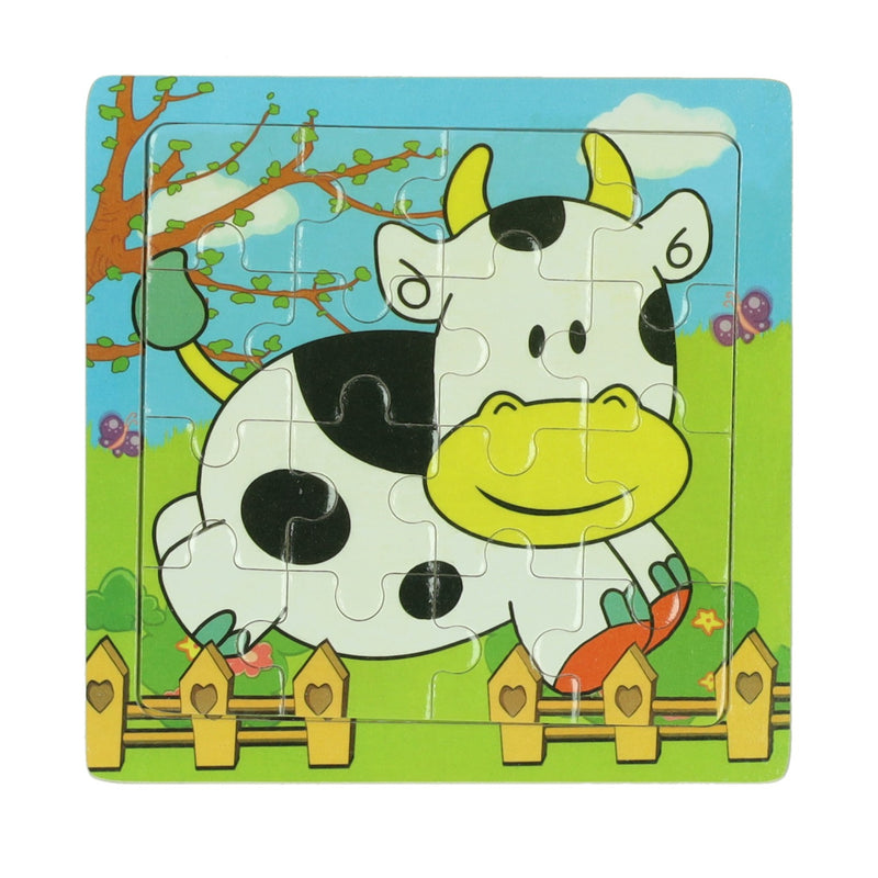 Load image into Gallery viewer, Houten puzzel dier, 16st.
