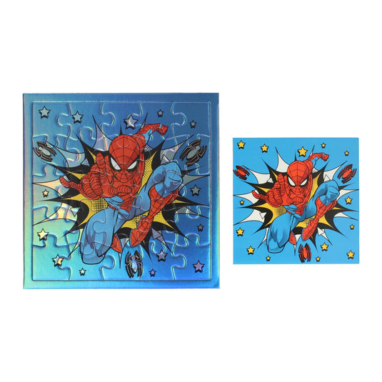 Disney legpuzzel kaart spidey met kaart en envelop