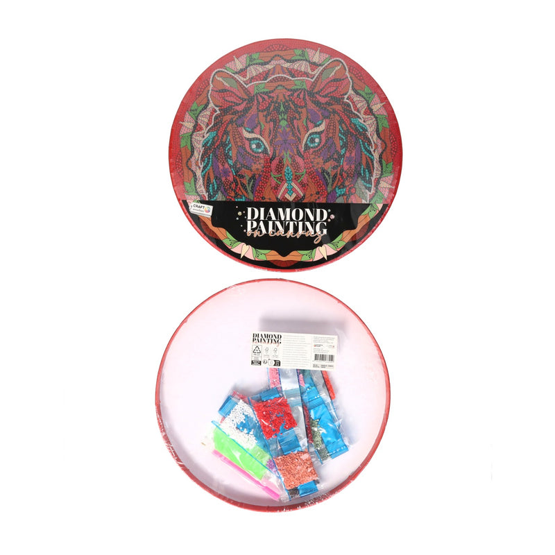 Load image into Gallery viewer, Diamond painting rond 30x30cm, set van 8 canvassen
