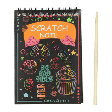 Scratch notitieboek - 10 blaadjes
