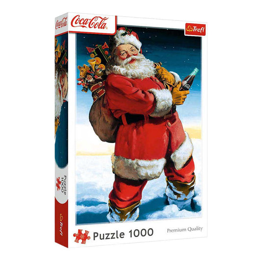 Intro kerstpuzzel coca cola in de sneeuw - 1000st.
