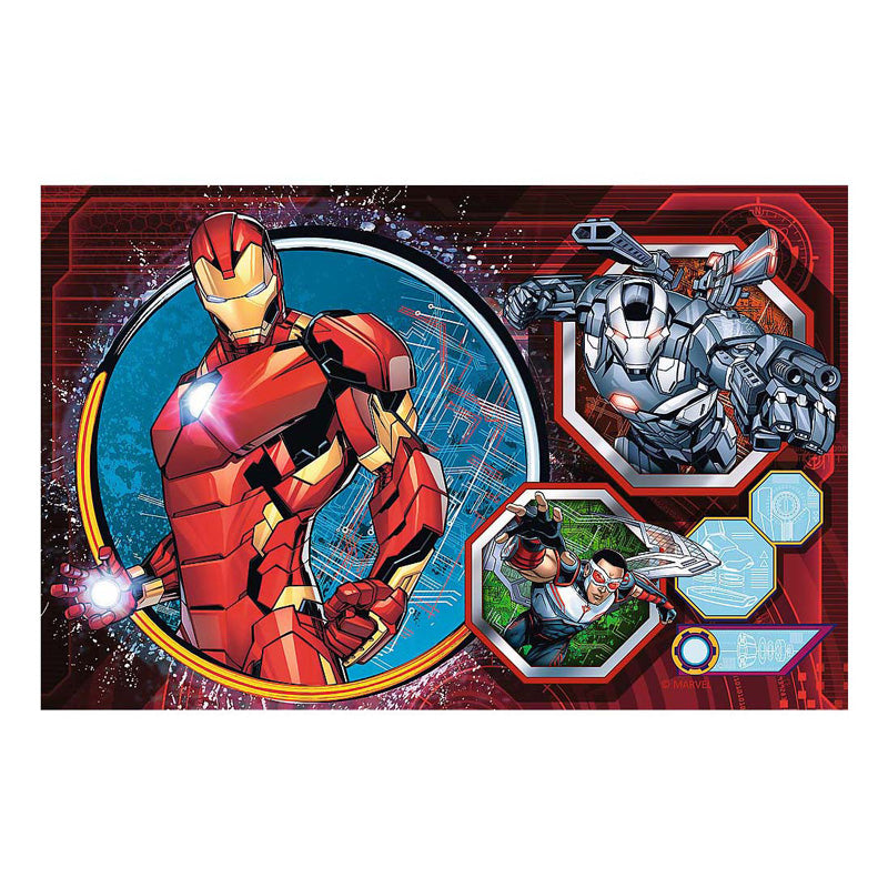 Afbeelding laden in galerijviewer, Mini puzzel avengers - 54st.
