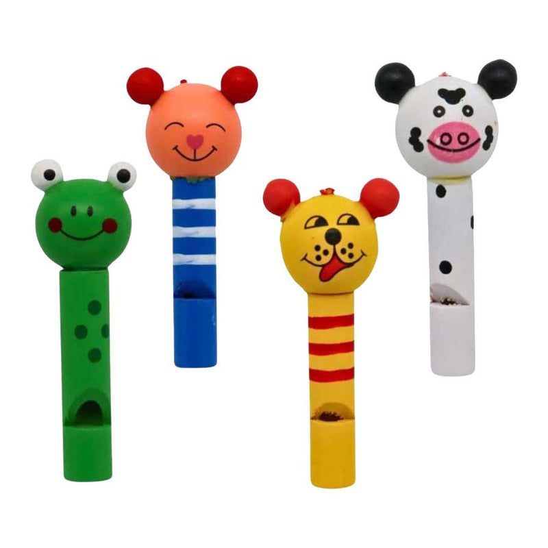 Load image into Gallery viewer, Houten dieren fluitje - 7cm
