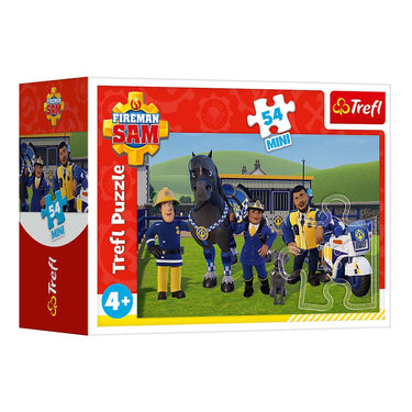 Brandweerman sam mini puzzel - 54st.